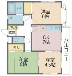 戸田ホームズの物件間取画像